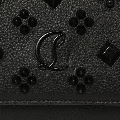 Exclusive Christian Louboutin Black Calfskin Spikes Loubinthesky Paloma Clutch — Alternate View 7