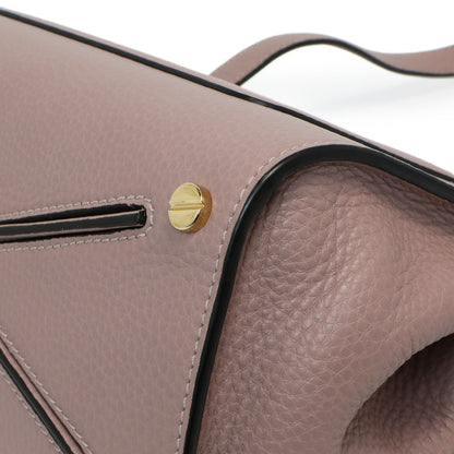 Exclusive Valentino Mauve Pebbled Calfskin Medium Joylock Satchel — Alternate View 9