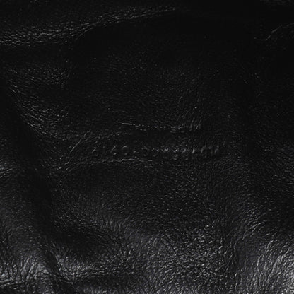 Exclusive Saint Laurent Dark Beige Grain De Poudre Matelasse Monogram Mini Lou Camera Bag — Lifestyle View