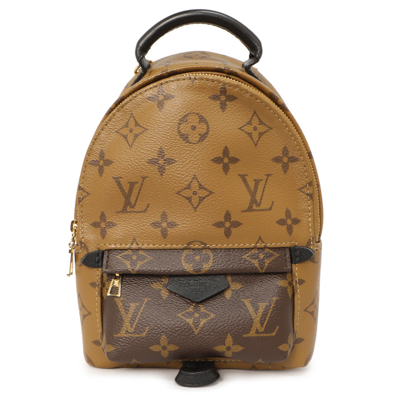 Exclusive Louis Vuitton Reverse Monogram Palm Springs Backpack     Mini — Front View