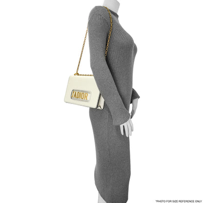 Exclusive Christian Dior White Calfskin J'Adior Chain Flap Bag — Alternate View 7