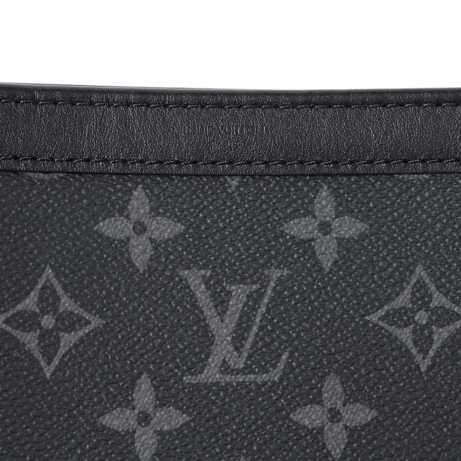 Exclusive Louis Vuitton Monogram Eclipse Gaston Wearable Wallet — Lifestyle View