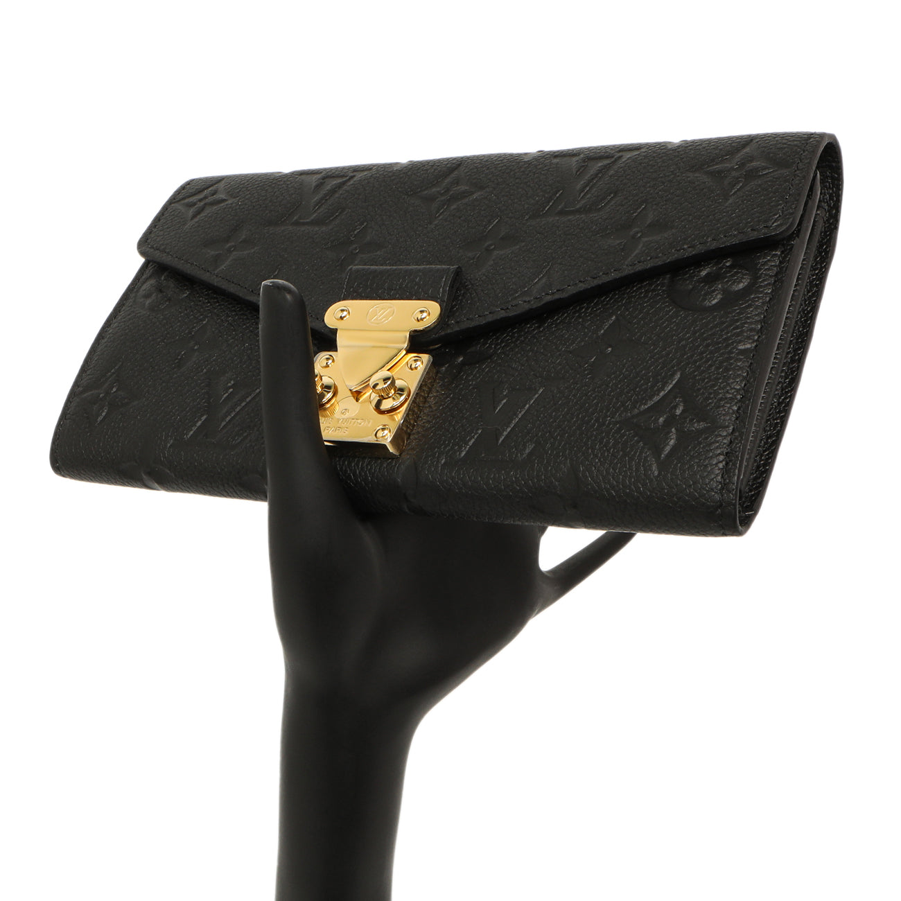 Exclusive Louis Vuitton Black Empreinte Metis Wallet — Alternate View 7