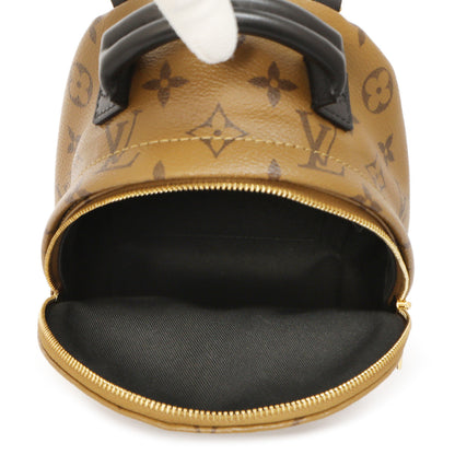 Exclusive Louis Vuitton Reverse Monogram Palm Springs Backpack     Mini — Top View
