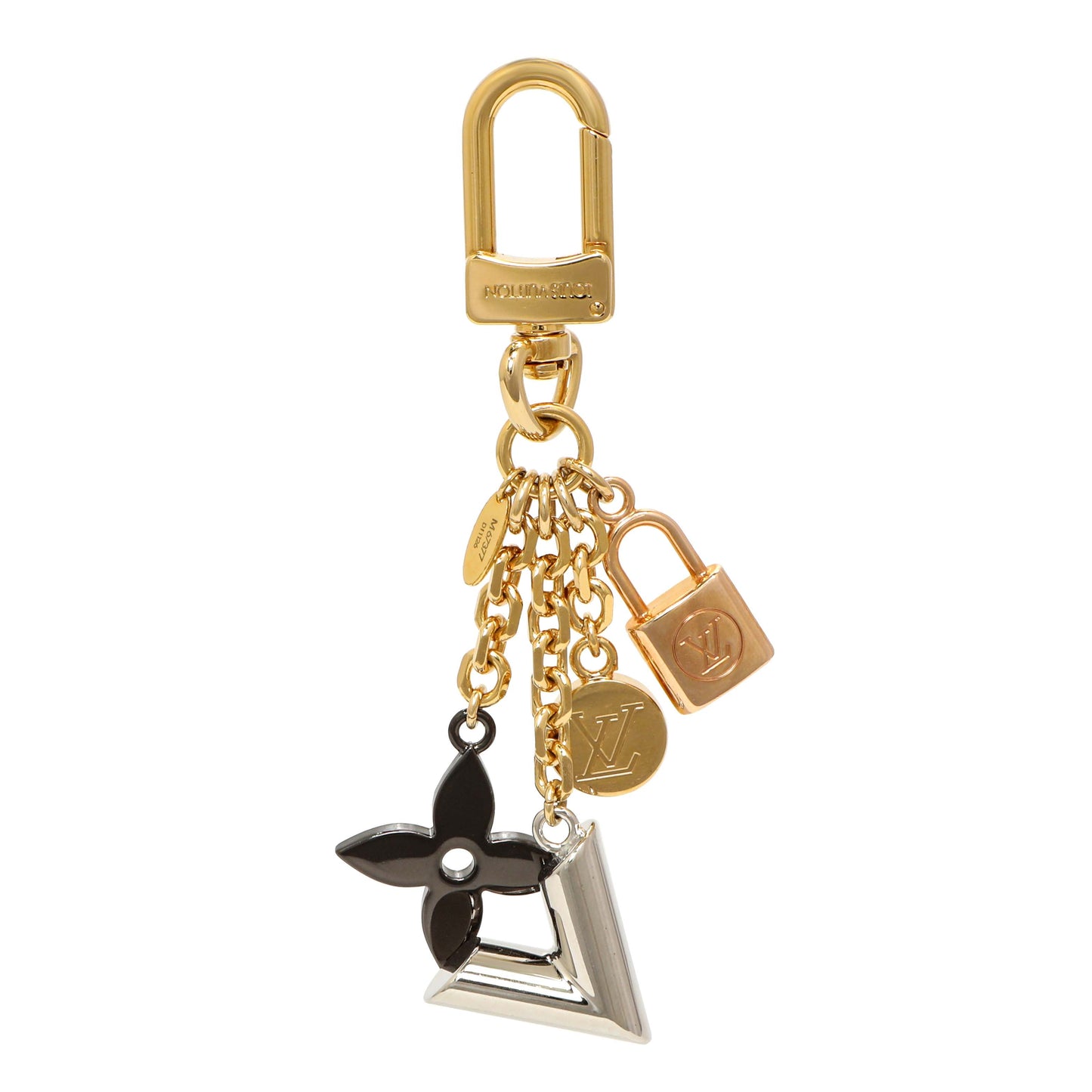 Exclusive Louis Vuitton Kaleido V Bag Charm — Front View