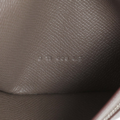 Exclusive Hermes Etoupe Epsom Bearn Gusset Wallet — Alternate View 10