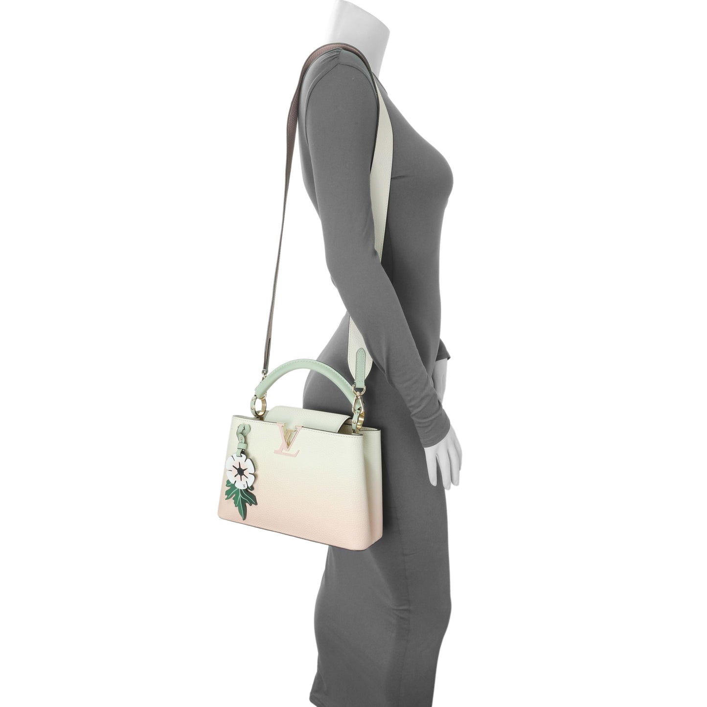 Exclusive Louis Vuitton Taurillon Capucines BB — Alternate View 7