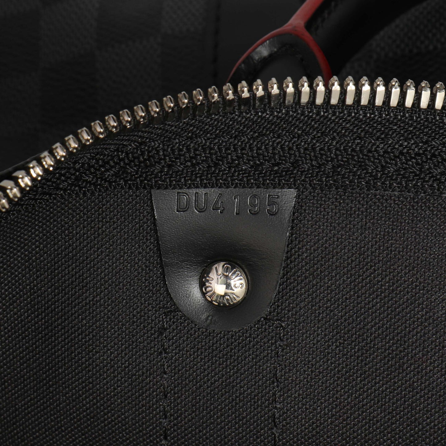 Exclusive Louis Vuitton Damier Graphite Keepall 55 Bandouliere — Alternate View 9