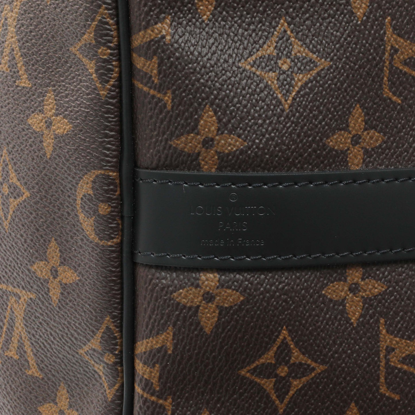 Exclusive Louis Vuitton Monogram Macassar Keepall Bandouliere 55 — Alternate View 9