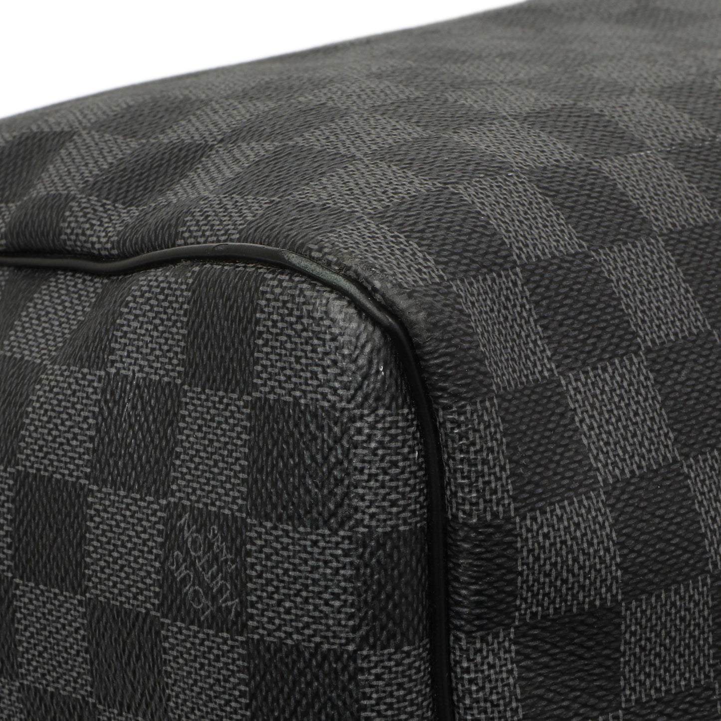 Exclusive Louis Vuitton Damier Graphite Keepall 55 Bandouliere — Alternate View 7