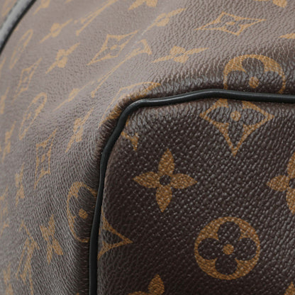 Exclusive Louis Vuitton Monogram Macassar Keepall Bandouliere 55 — Alternate View 7