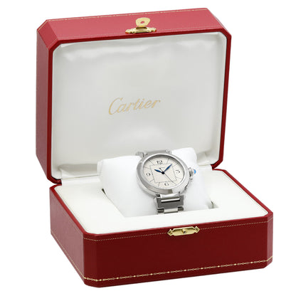 Exclusive Cartier Stainless Steel 42mm Pasha W31072M7 — Detail View
