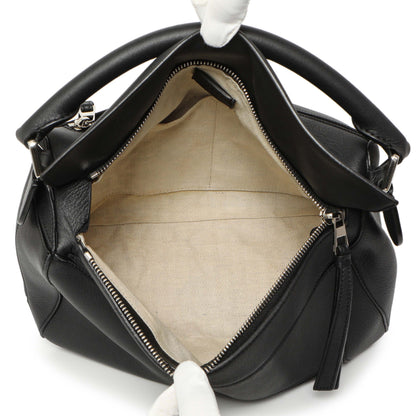 Exclusive Loewe Black Calfskin Medium Puzzle Bag — Alternate View 7