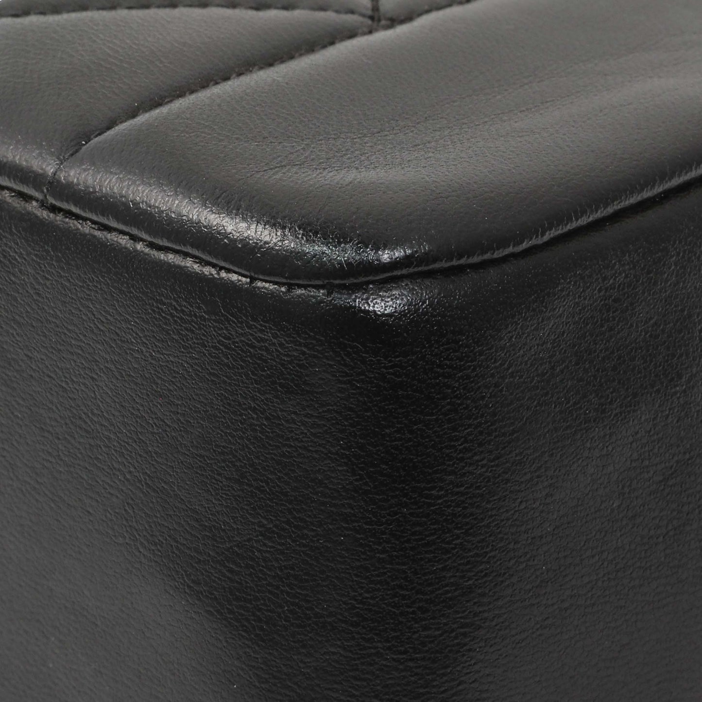 Exclusive Chanel Vintage Black Quilted Lambskin Small Diana Flap — Alternate View 7