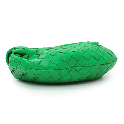 Exclusive Bottega Veneta Parakeet Nappa Intrecciato Mini Jodie — Back View