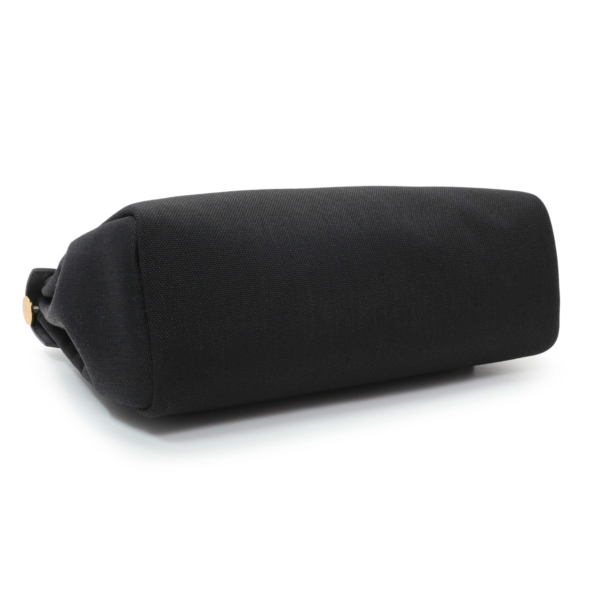 Exclusive Hermes Black Military Toile Vache Hunter Herbag Zip Retourne 31 PM — Top View