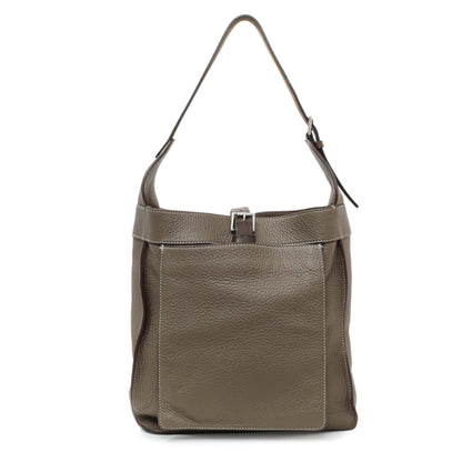 Exclusive Hermes Grey Togo Marwari PM — Front View