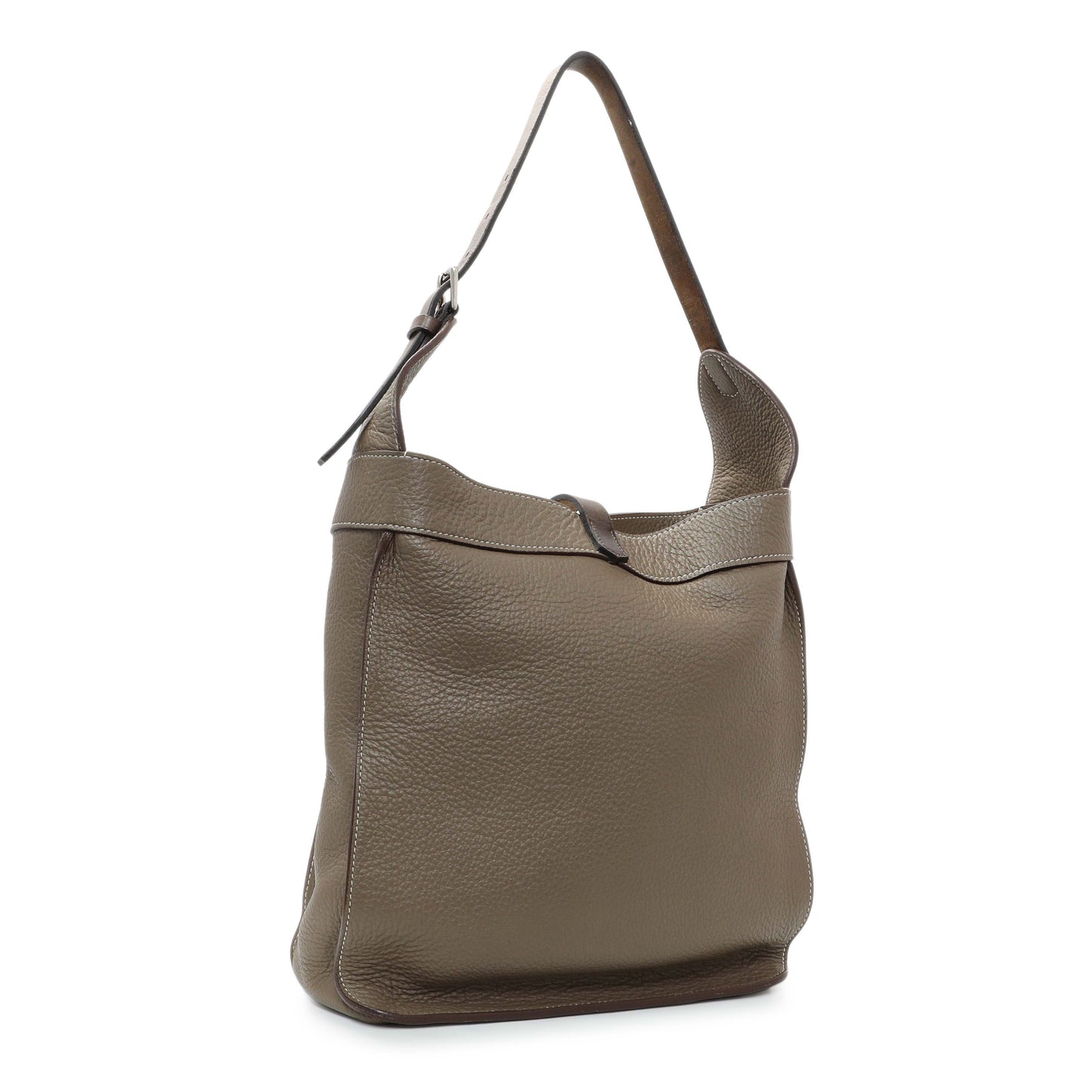 Exclusive Hermes Grey Togo Marwari PM — Side View