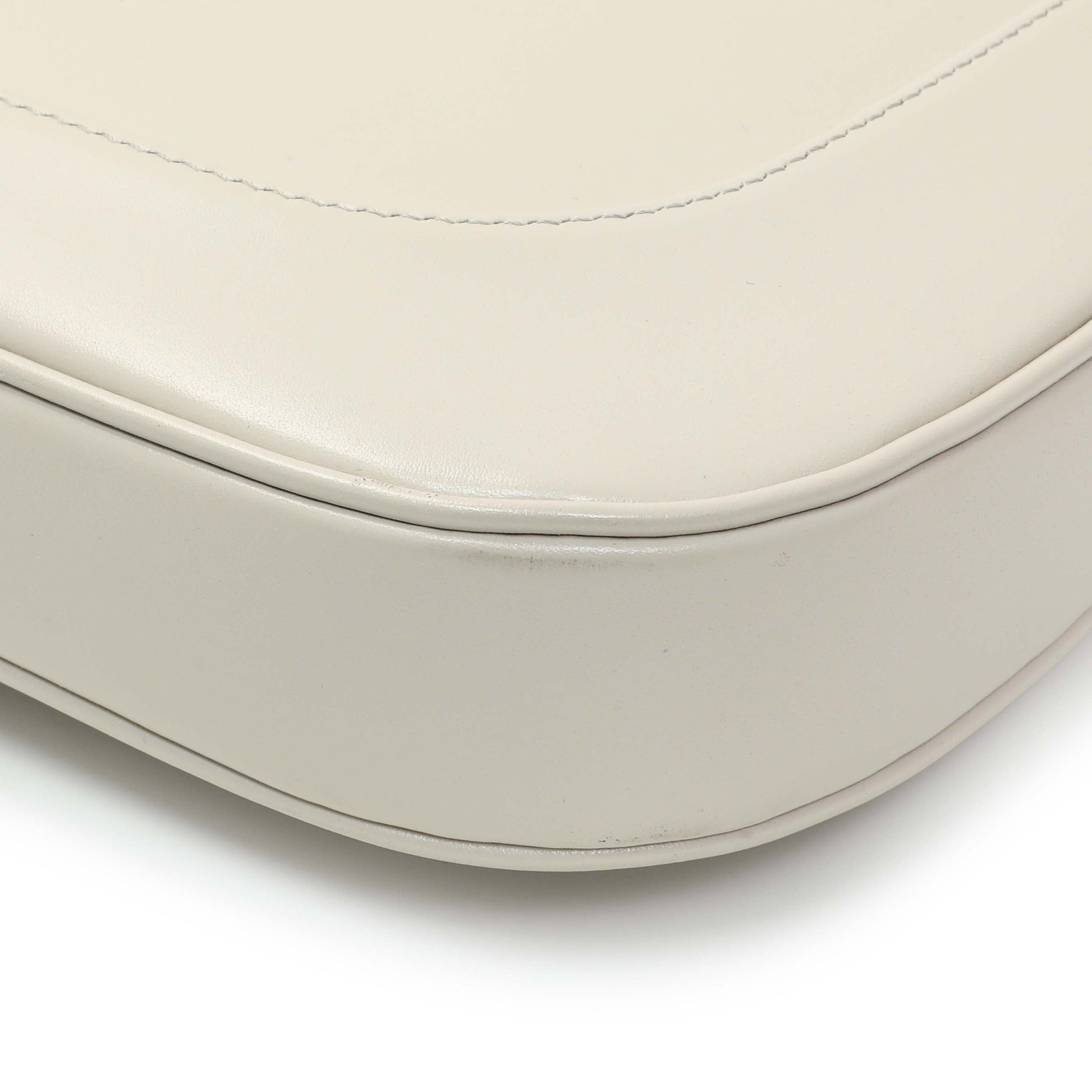 Exclusive Gucci Grey Calfskin Small Jackie Shoulder Bag — Detail View