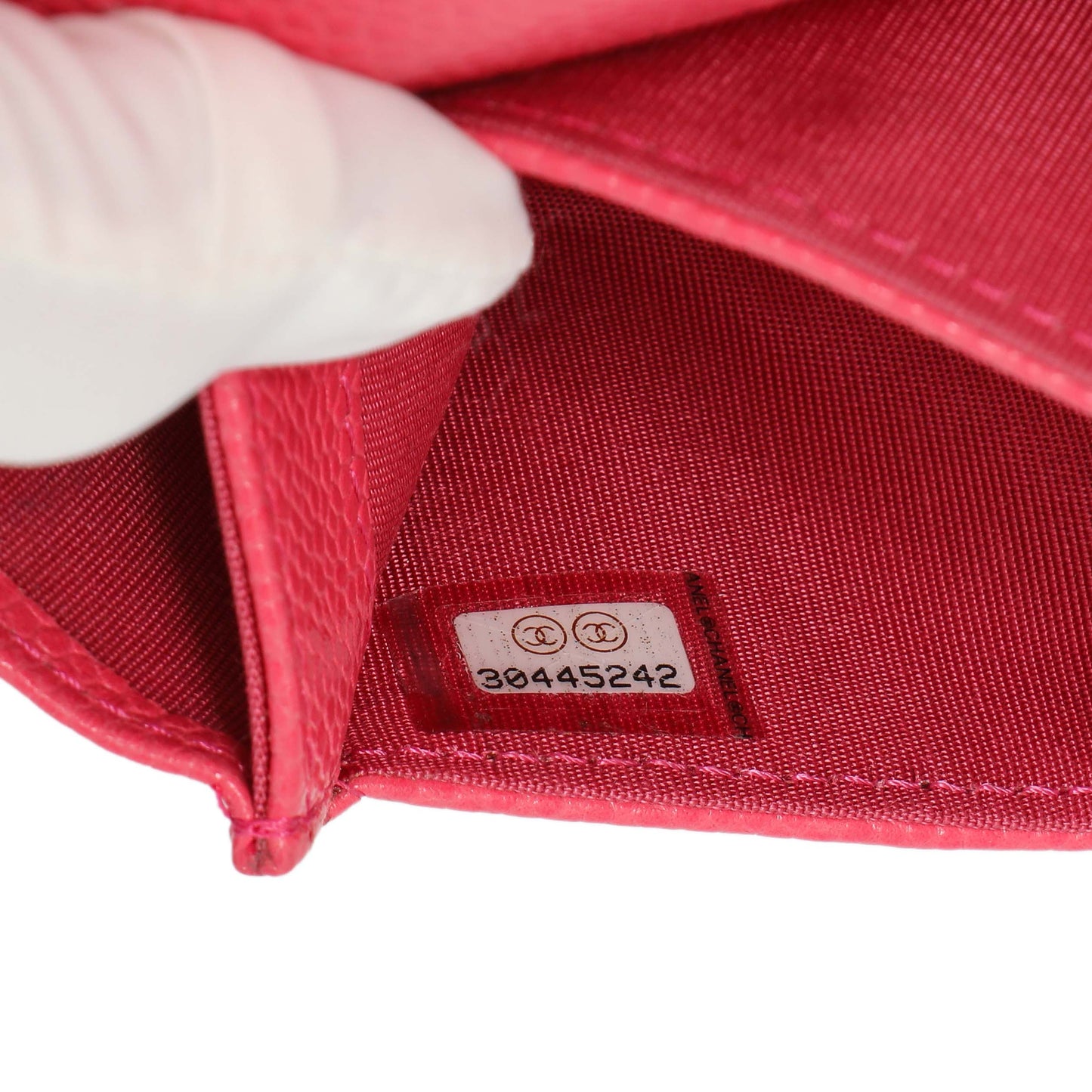 Exclusive Chanel Pink Caviar Camellia Card Holder — Alternate View 14