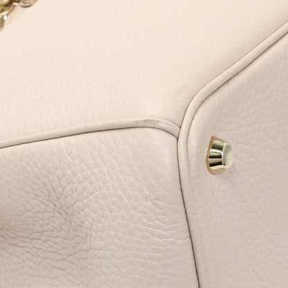 Exclusive Christian Dior Rose Poudre Bullcalf Medium Diorissimo — Top View