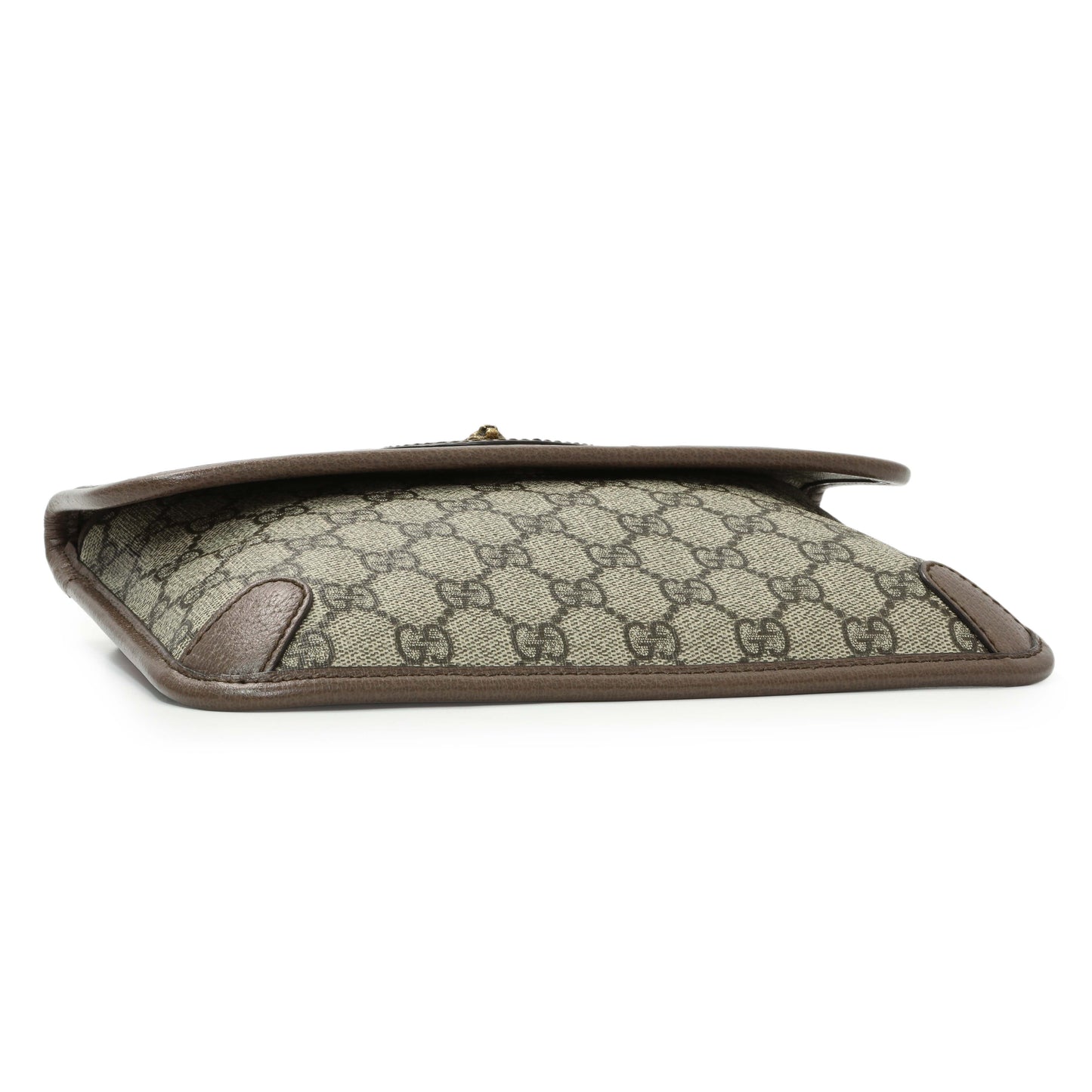 Exclusive Gucci GG Supreme Monogram Neo Vintage Web Belt Bag — Back View