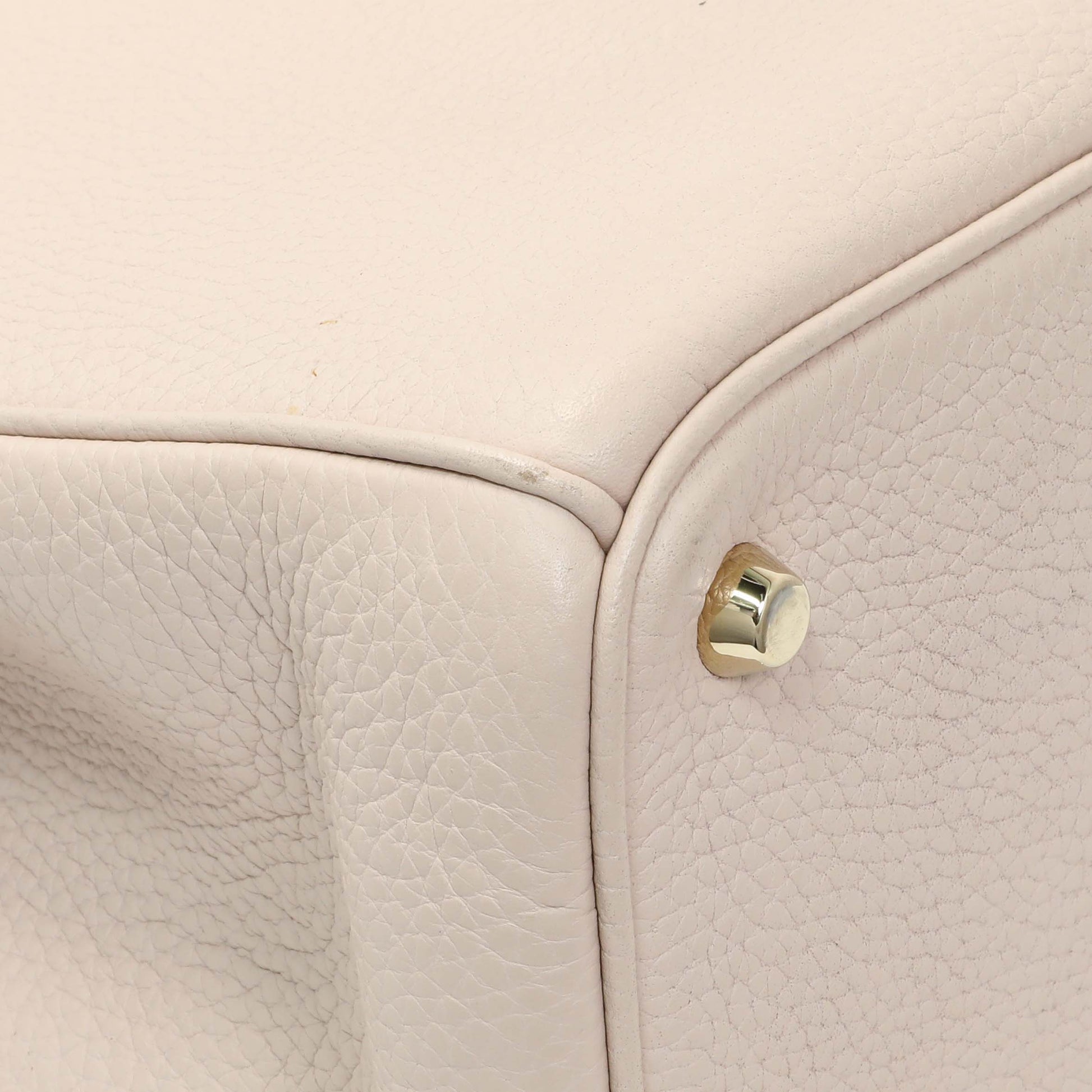 Exclusive Christian Dior Rose Poudre Bullcalf Medium Diorissimo — Lifestyle View