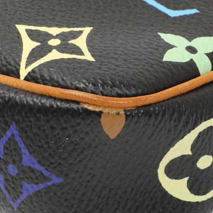 Exclusive Louis Vuitton Black Monogram Multicolor Pochette Accessories — Detail View