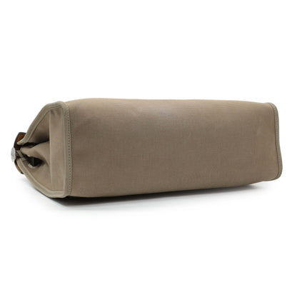 Exclusive Hermes Etoupe/Ebene Herbag Zip 31 — Back View