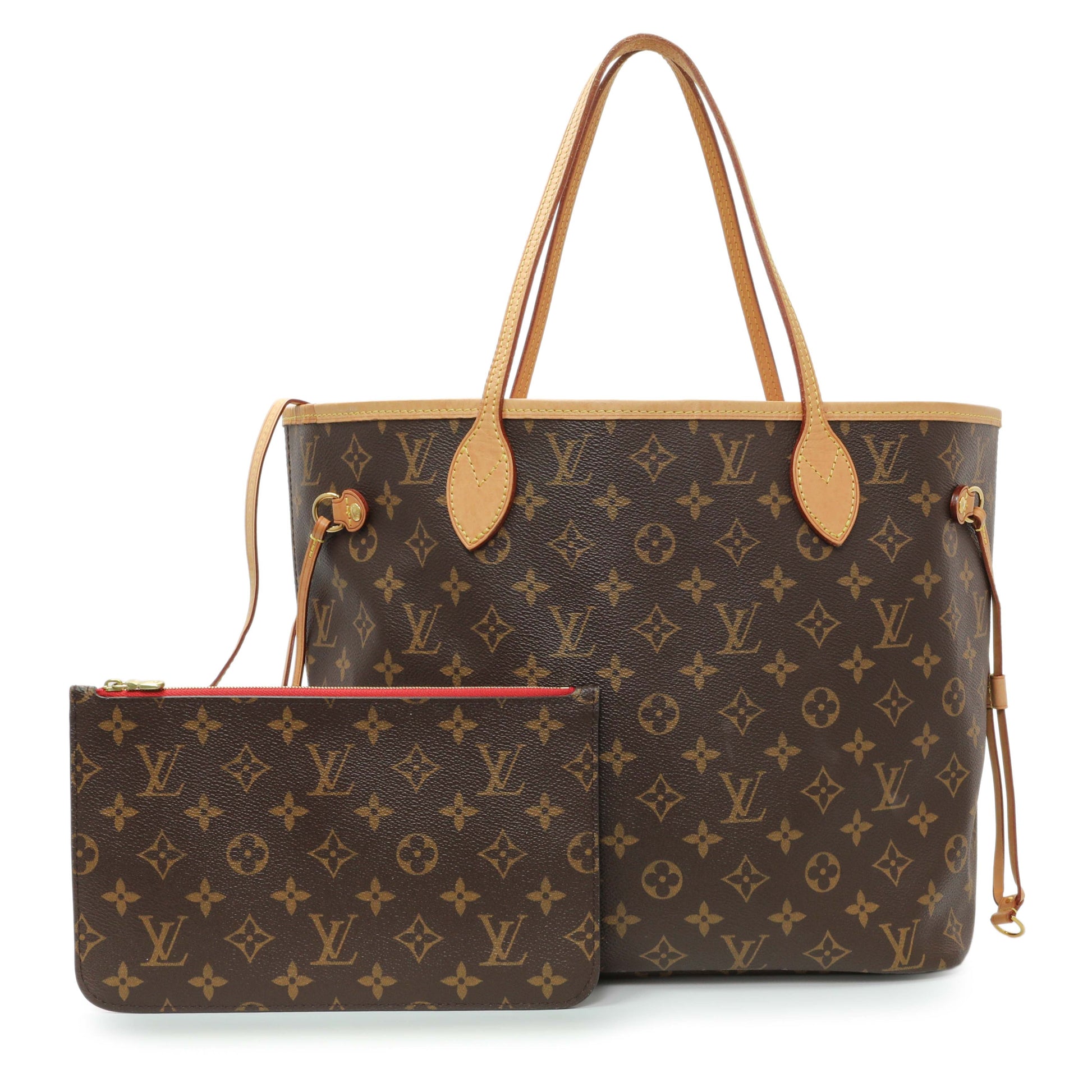 Exclusive Louis Vuitton Monogram Neverfull MM — Front View