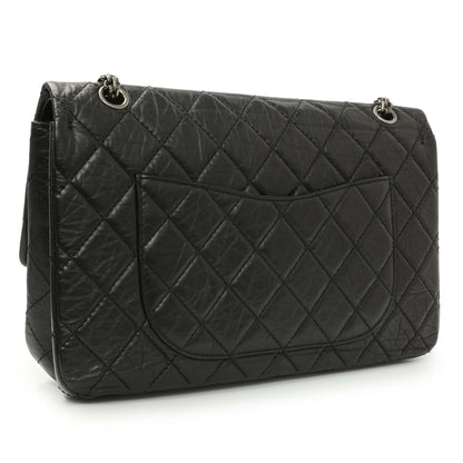 Exclusive Chanel Black Quilted Aged Calfskin 2.55 Reissue 227 Flap — Side View