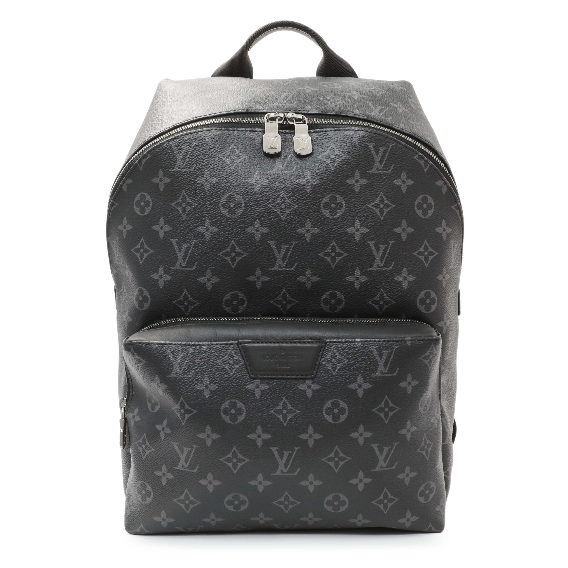 Exclusive Louis Vuitton Monogram Eclipse Discovery Backpack PM — Front View