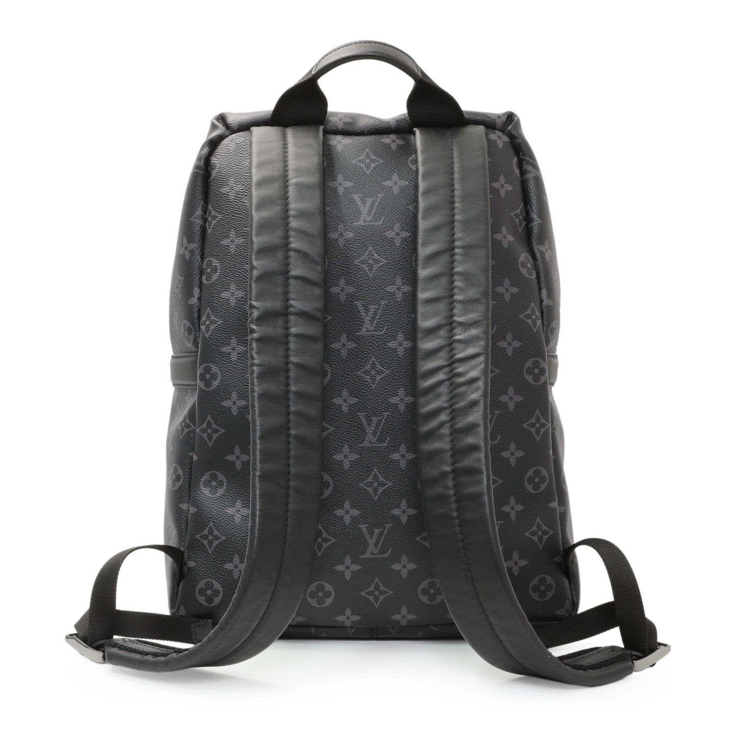 Exclusive Louis Vuitton Monogram Eclipse Discovery Backpack PM — Side View