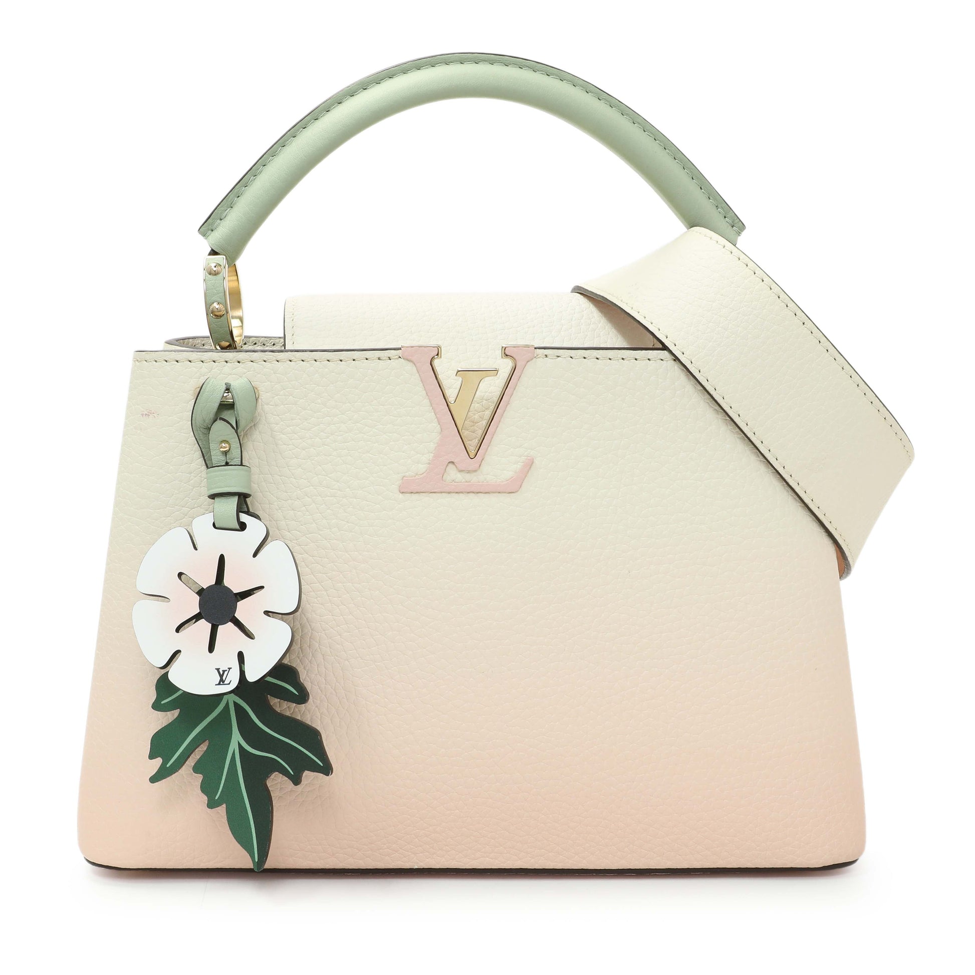 Exclusive Louis Vuitton Taurillon Capucines BB — Front View