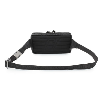 Exclusive Christian Louboutin Black Nylon Loubideal Belt Bag — Side View