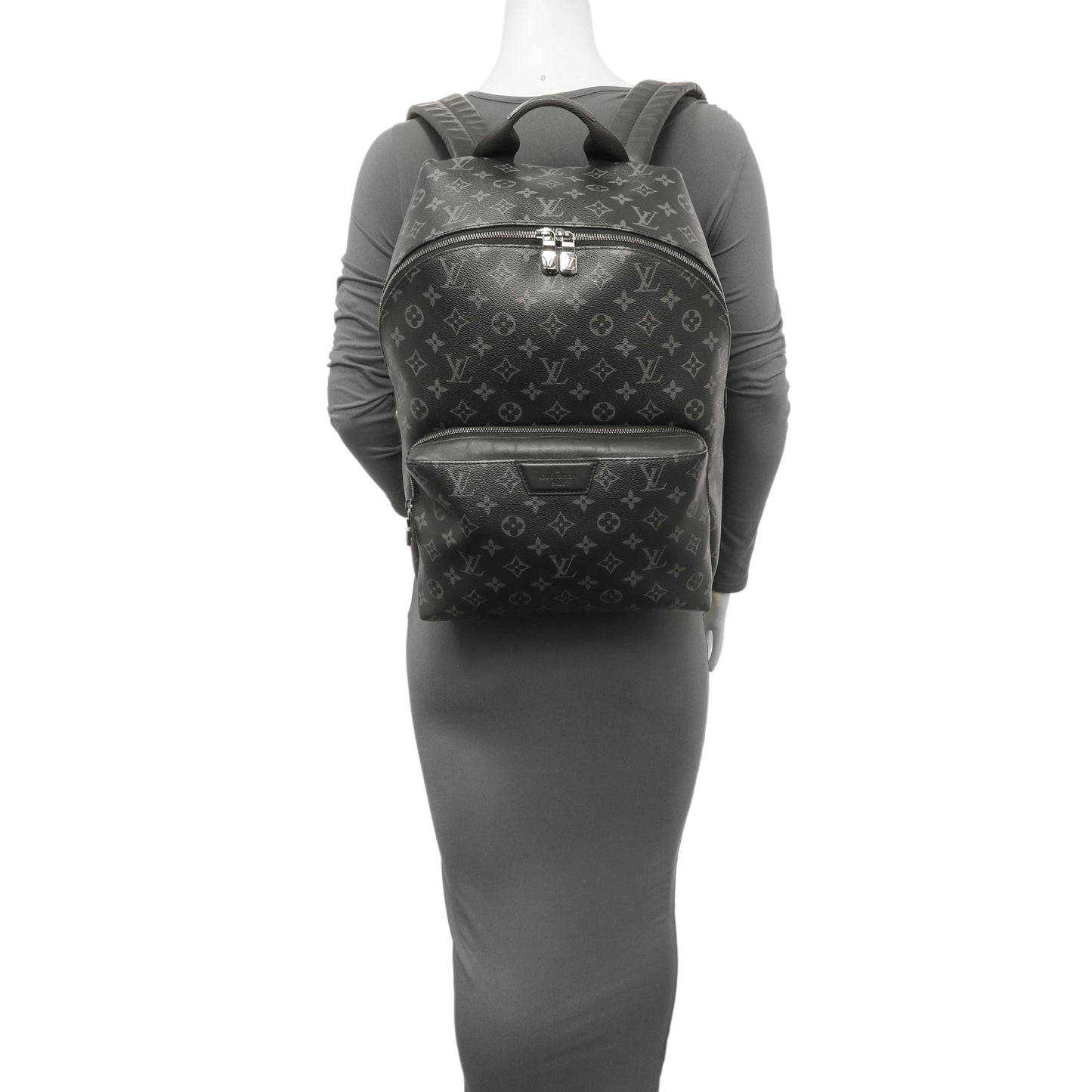 Exclusive Louis Vuitton Monogram Eclipse Discovery Backpack PM — Alternate View 11