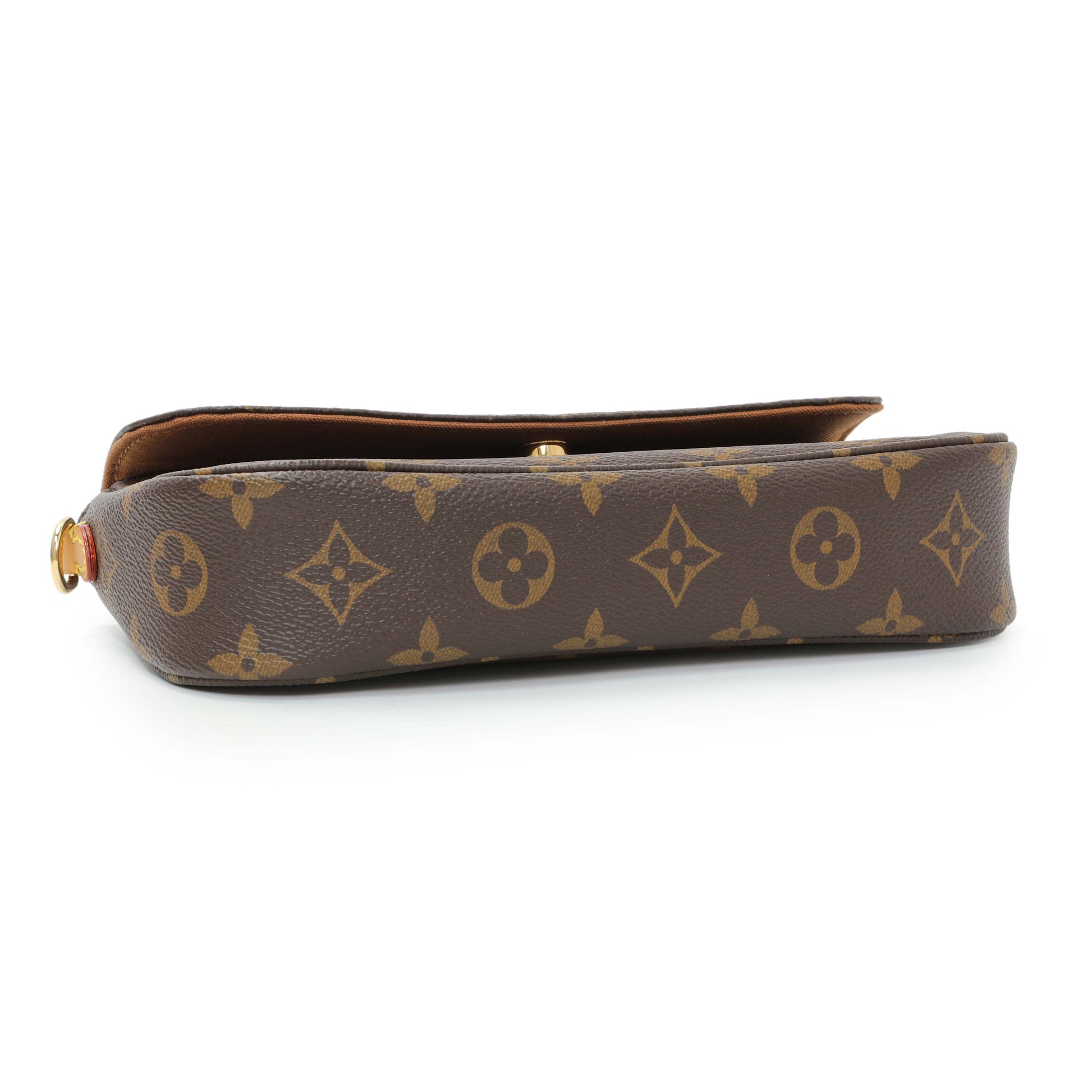 Exclusive Louis Vuitton Monogram Ivy Wallet On Chain — Back View