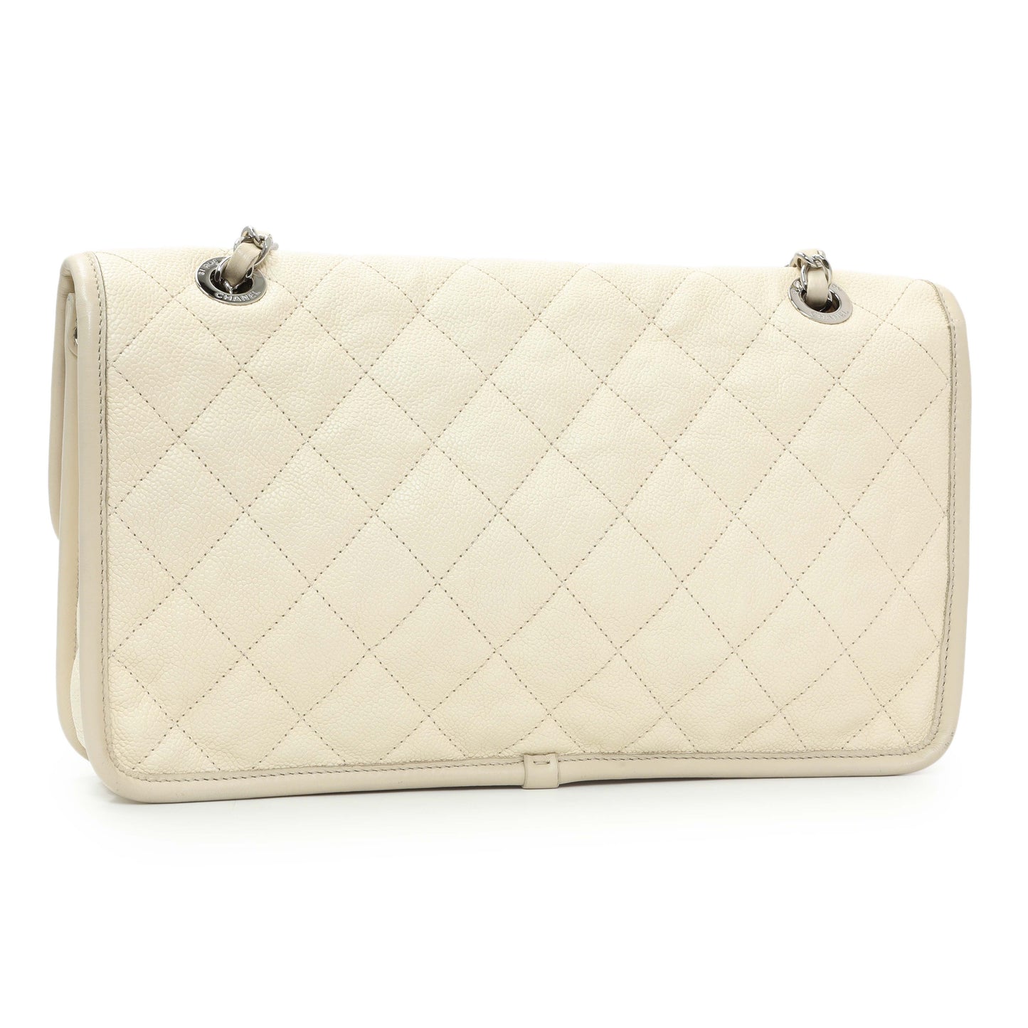 Exclusive Chanel Caviar Medium French Riviera Flap Bag — Side View