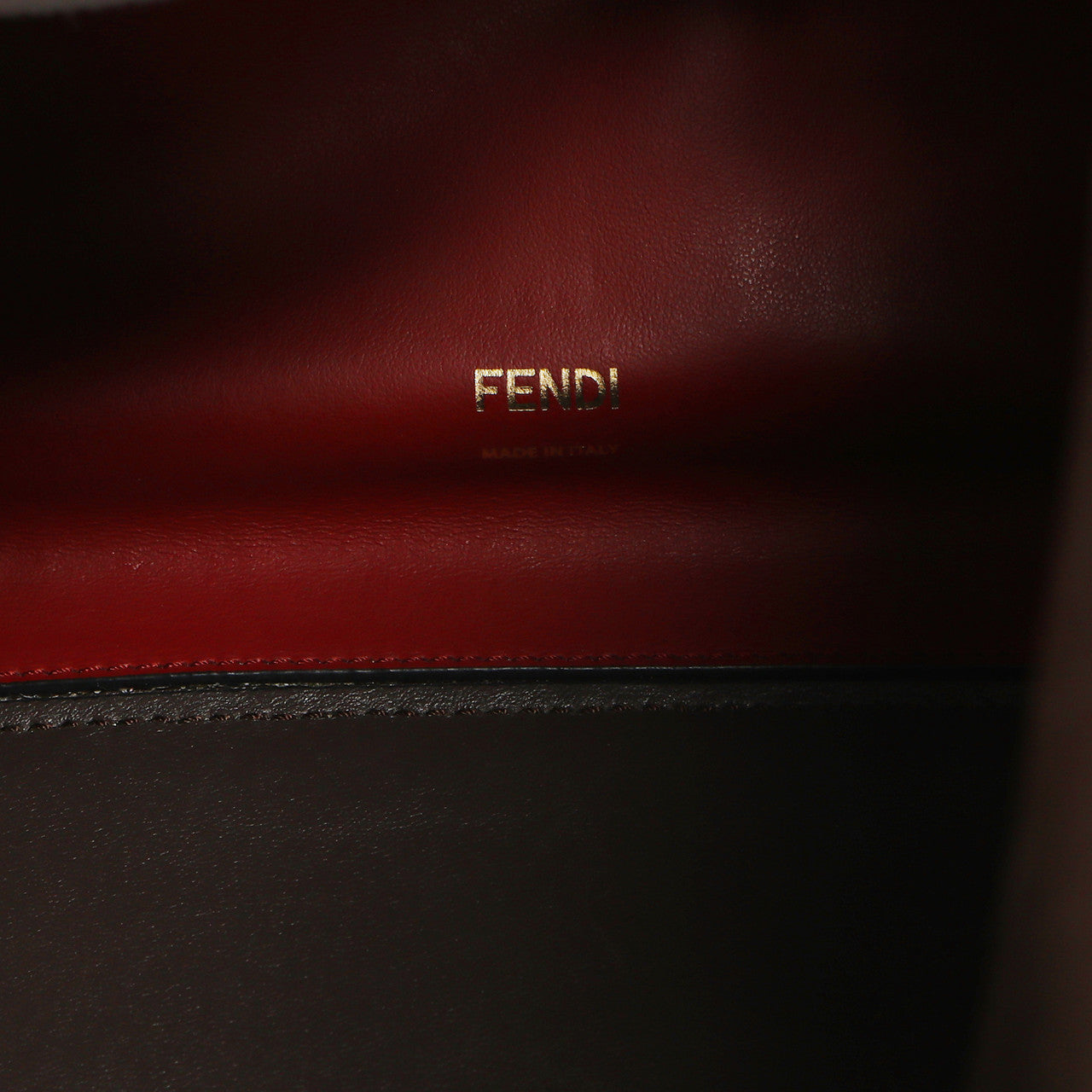 Exclusive Fendi Black Vitello Seta Medium Peekaboo X-Lite — Alternate View 9