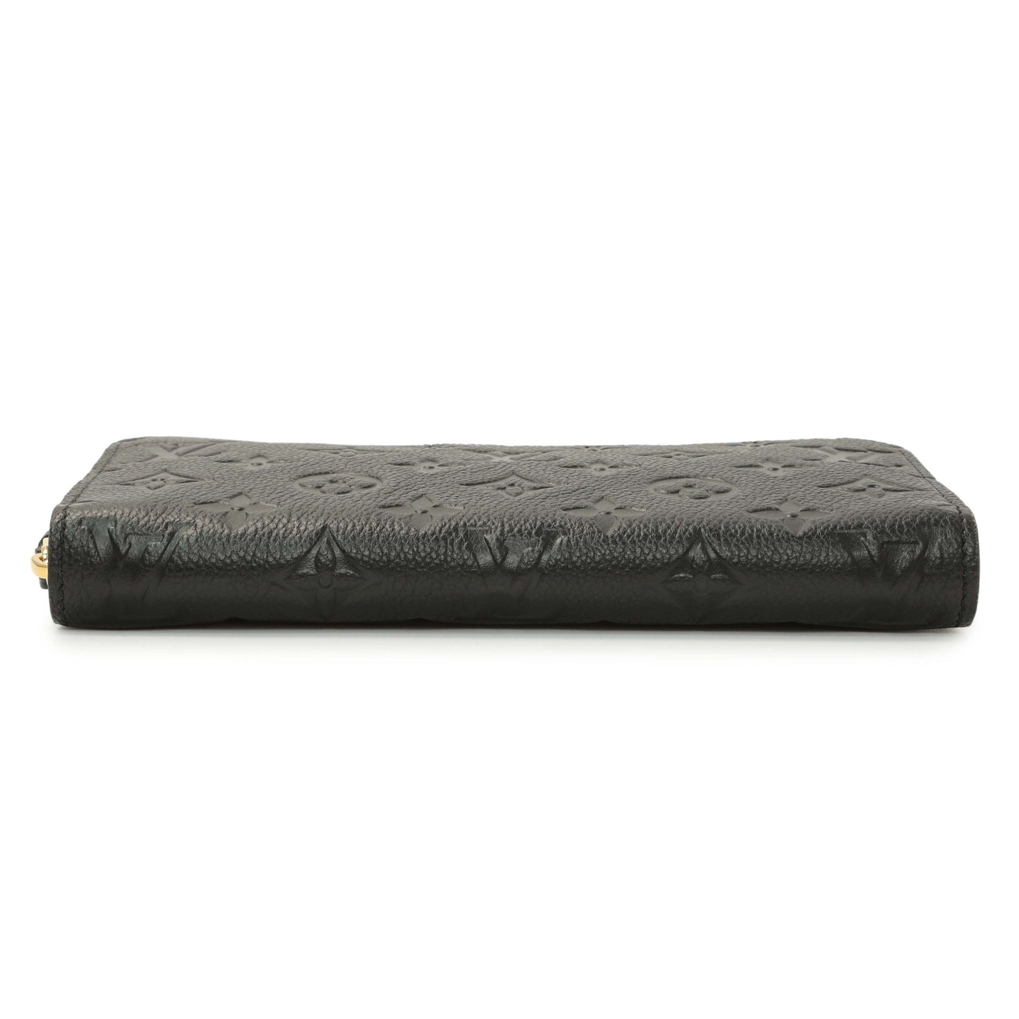 Exclusive Louis Vuitton Black Empreinte Zippy Wallet — Back View