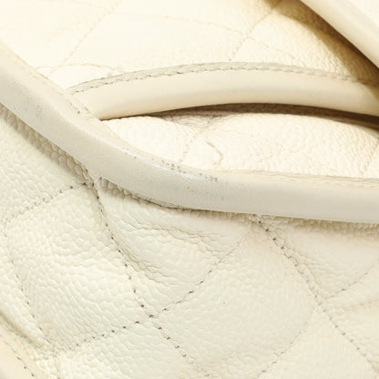 Exclusive Chanel Caviar Medium French Riviera Flap Bag — Detail View