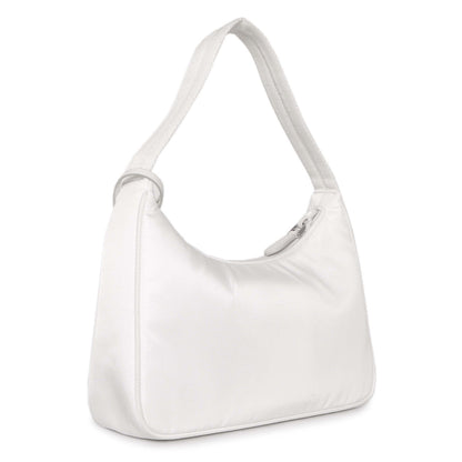 Exclusive Prada Bianco Re-Nylon Mini Re-Edition 2000 — Side View