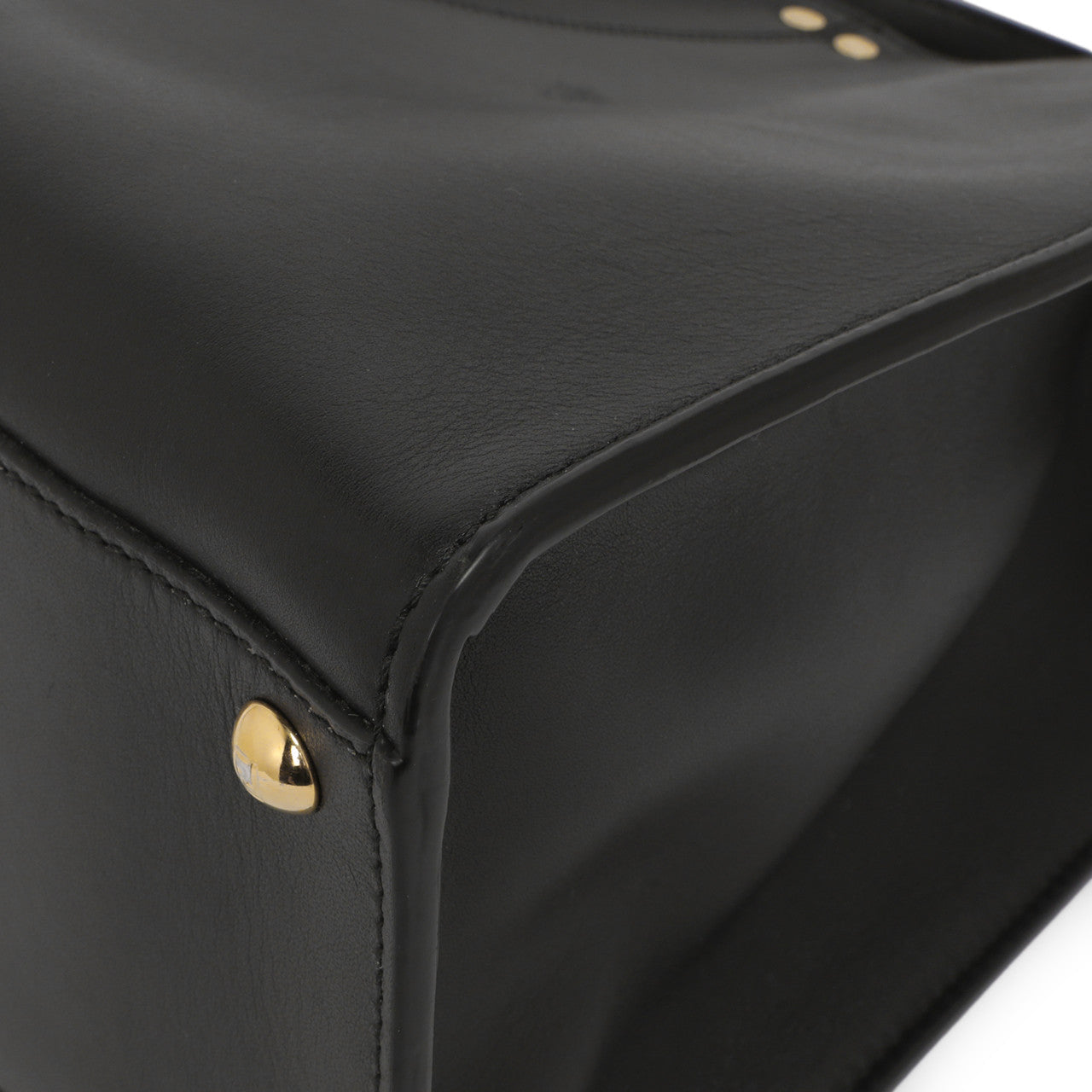 Exclusive Fendi Black Vitello Seta Medium Peekaboo X-Lite — Alternate View 8