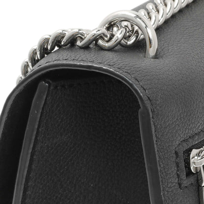 Exclusive Louis Vuitton Black Soft Calfskin Mylockme Chain Bag — Alternate View 11