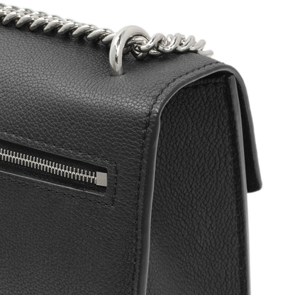Exclusive Louis Vuitton Black Soft Calfskin Mylockme Chain Bag — Alternate View 12