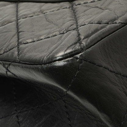 Exclusive Chanel Black Quilted Aged Calfskin 2.55 Reissue 227 Flap — Lifestyle View