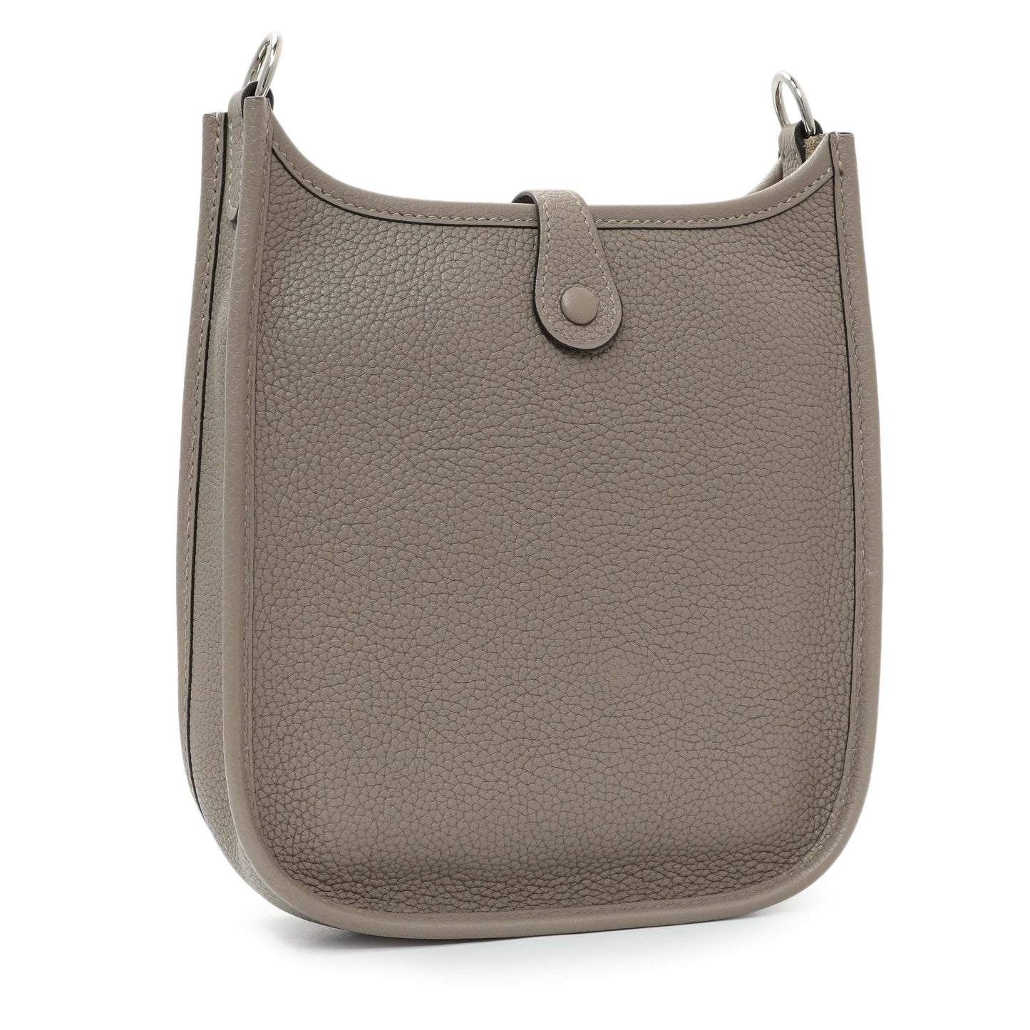 Exclusive Hermes Grey Clemence Evelyne TPM — Side View