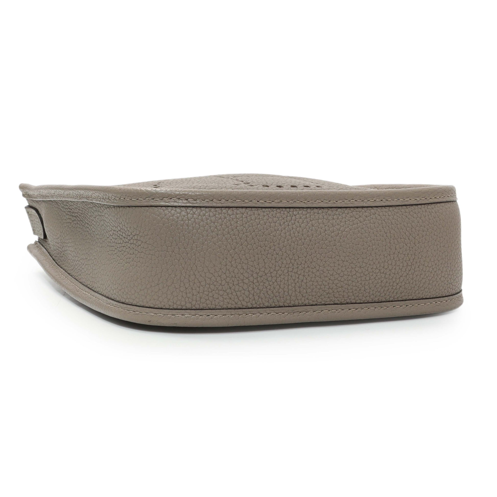 Exclusive Hermes Grey Clemence Evelyne TPM — Back View