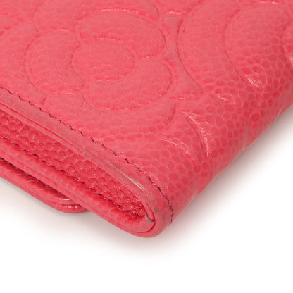 Exclusive Chanel Pink Caviar Camellia Card Holder — Alternate View 8