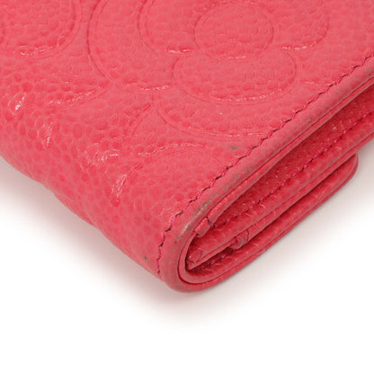 Exclusive Chanel Pink Caviar Camellia Card Holder — Alternate View 11